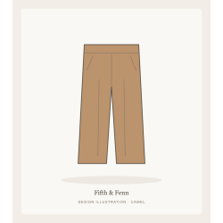 Wide-Leg Crepe Pants