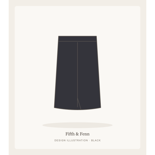 Tailored Pencil Skirt