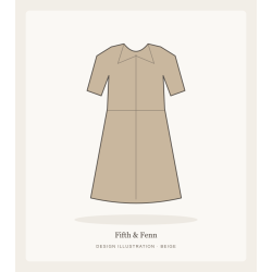 Button-Front Shirt Dress