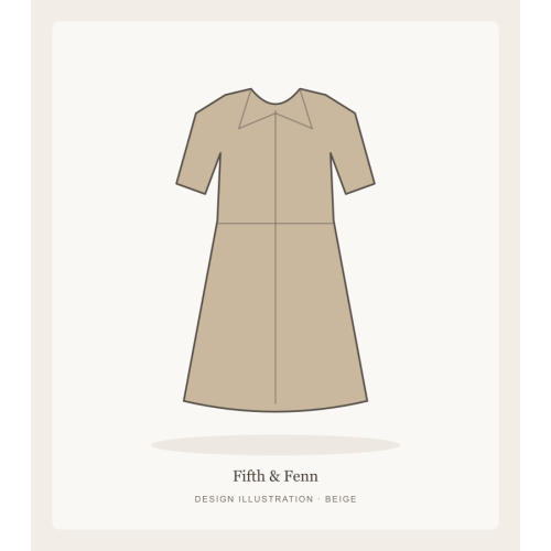Button-Front Shirt Dress