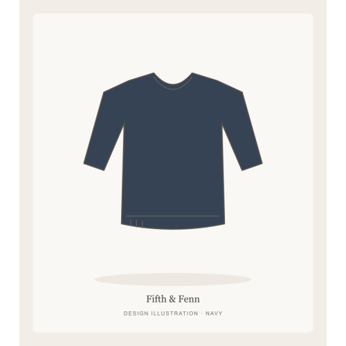 Crew-Neck Layering Sweater