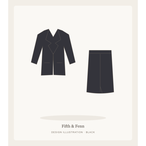 Blazer & Skirt Set